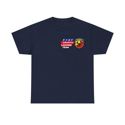 W.A.R. - "Fiat Abarth Racing Team" (F.A.R.T.) Logo - Medium-weight Cotton T‑Shirt