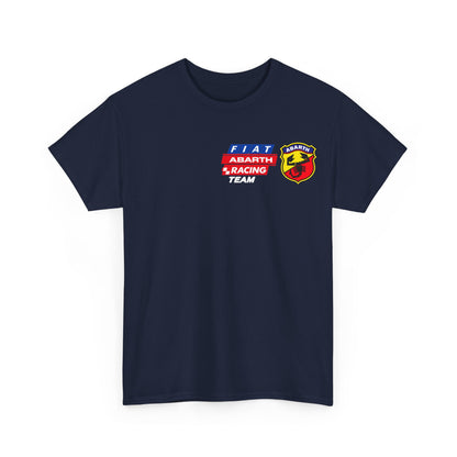 W.A.R. - "Fiat Abarth Racing Team" (F.A.R.T.) Logo - Medium-weight Cotton T‑Shirt