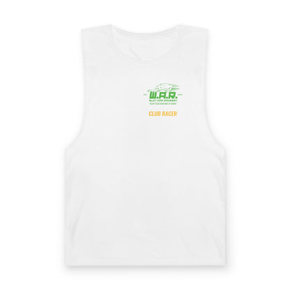 W.A.R. - Lightweight Cotton Sleeveless Club Racer Tank Top