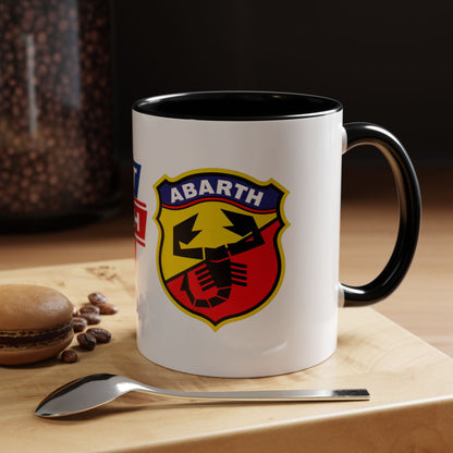 W.A.R. - "Fiat Abarth Racing Team" (F.A.R.T.) Logo - Ceramic Mug