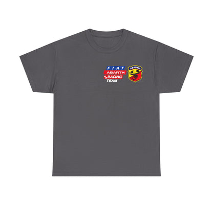 W.A.R. - "Fiat Abarth Racing Team" (F.A.R.T.) Logo - Medium-weight Cotton T‑Shirt
