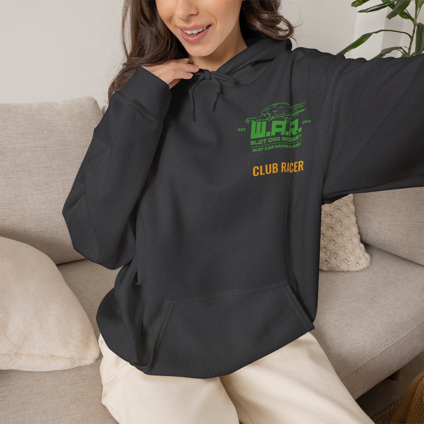W.A.R. - Midweight Comfy Cotton/Polyester Club Racer Jumper