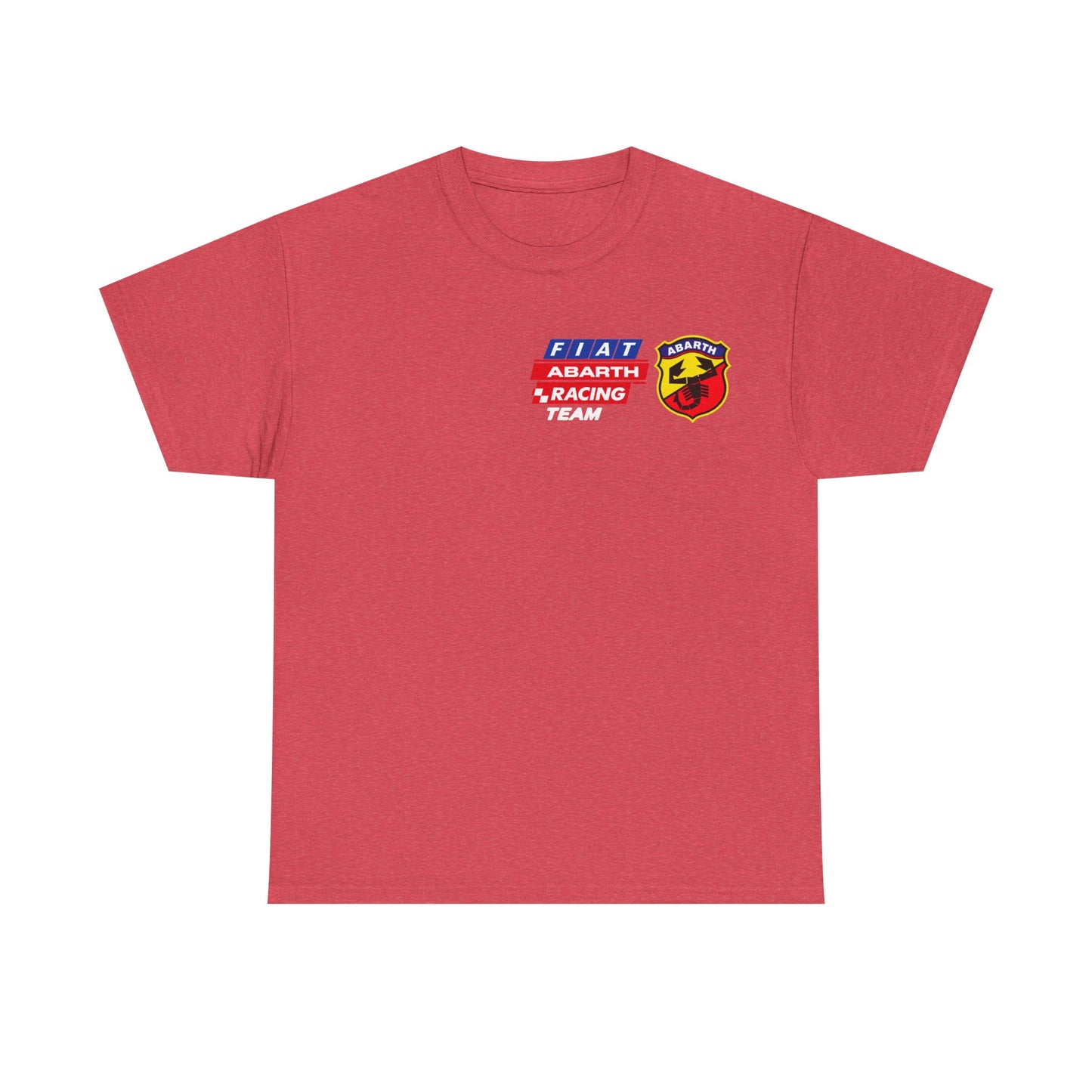 W.A.R. - "Fiat Abarth Racing Team" (F.A.R.T.) Logo - Medium-weight Cotton T‑Shirt