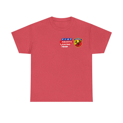 W.A.R. - "Fiat Abarth Racing Team" (F.A.R.T.) Logo - Medium-weight Cotton T‑Shirt