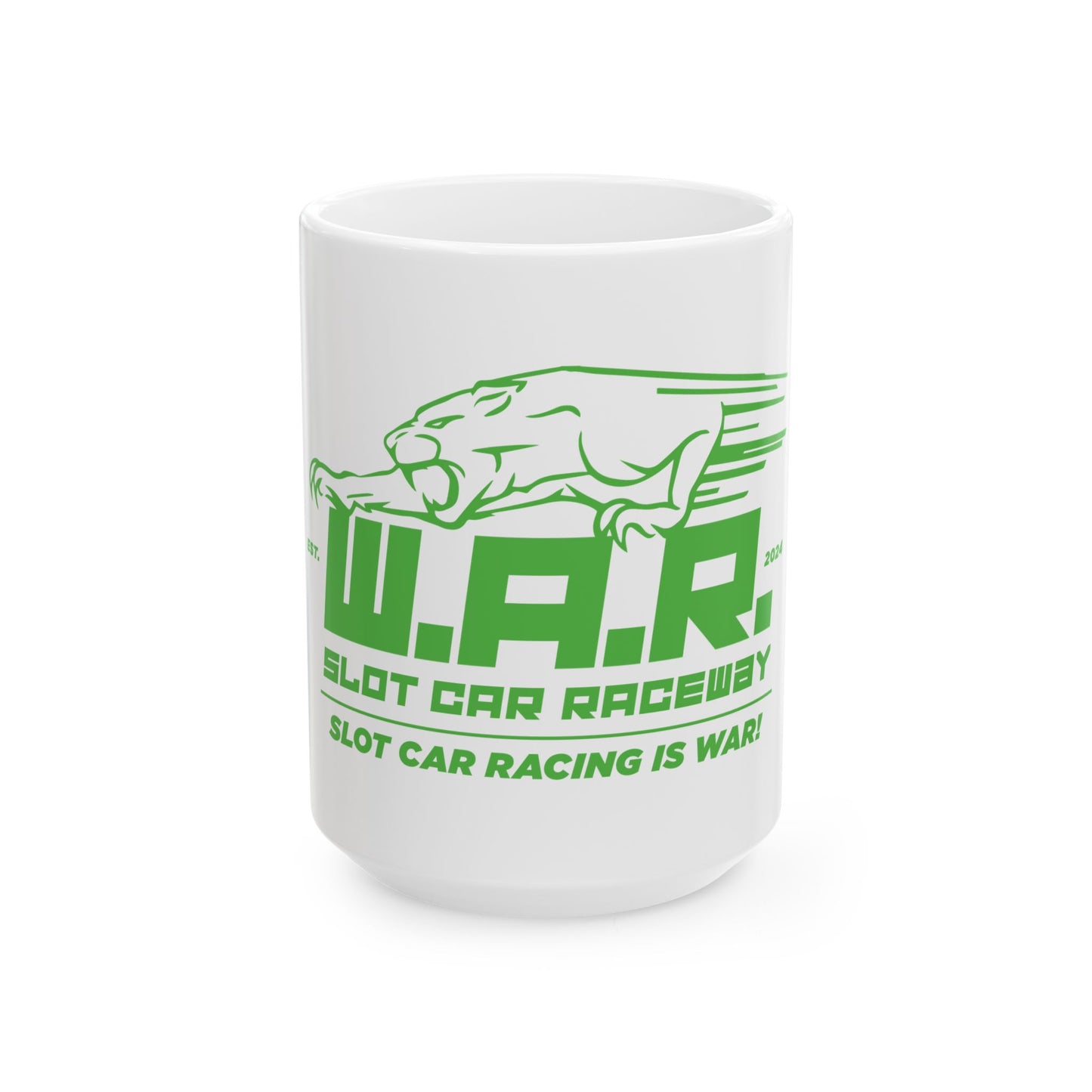 W.A.R. - Ceramic Mug (11oz/325ml & 15oz/444ml)