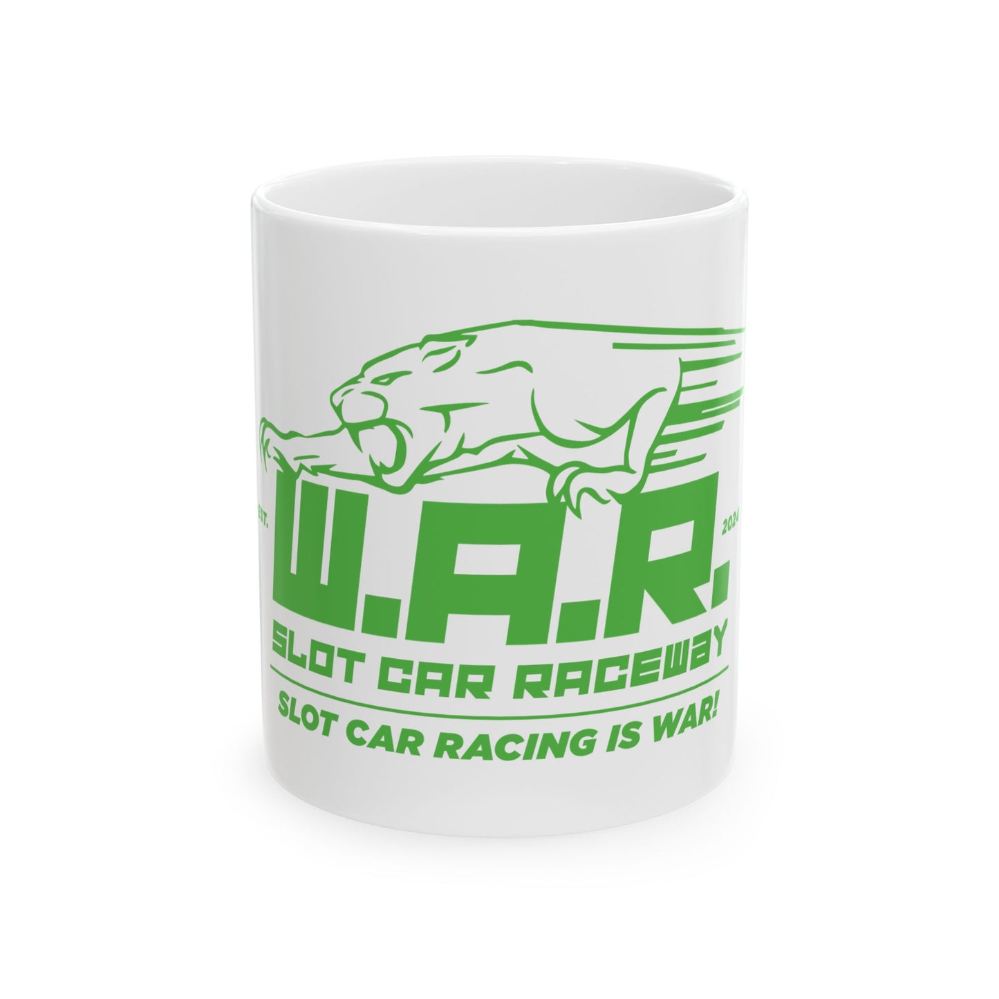 W.A.R. - Ceramic Mug (11oz/325ml & 15oz/444ml)