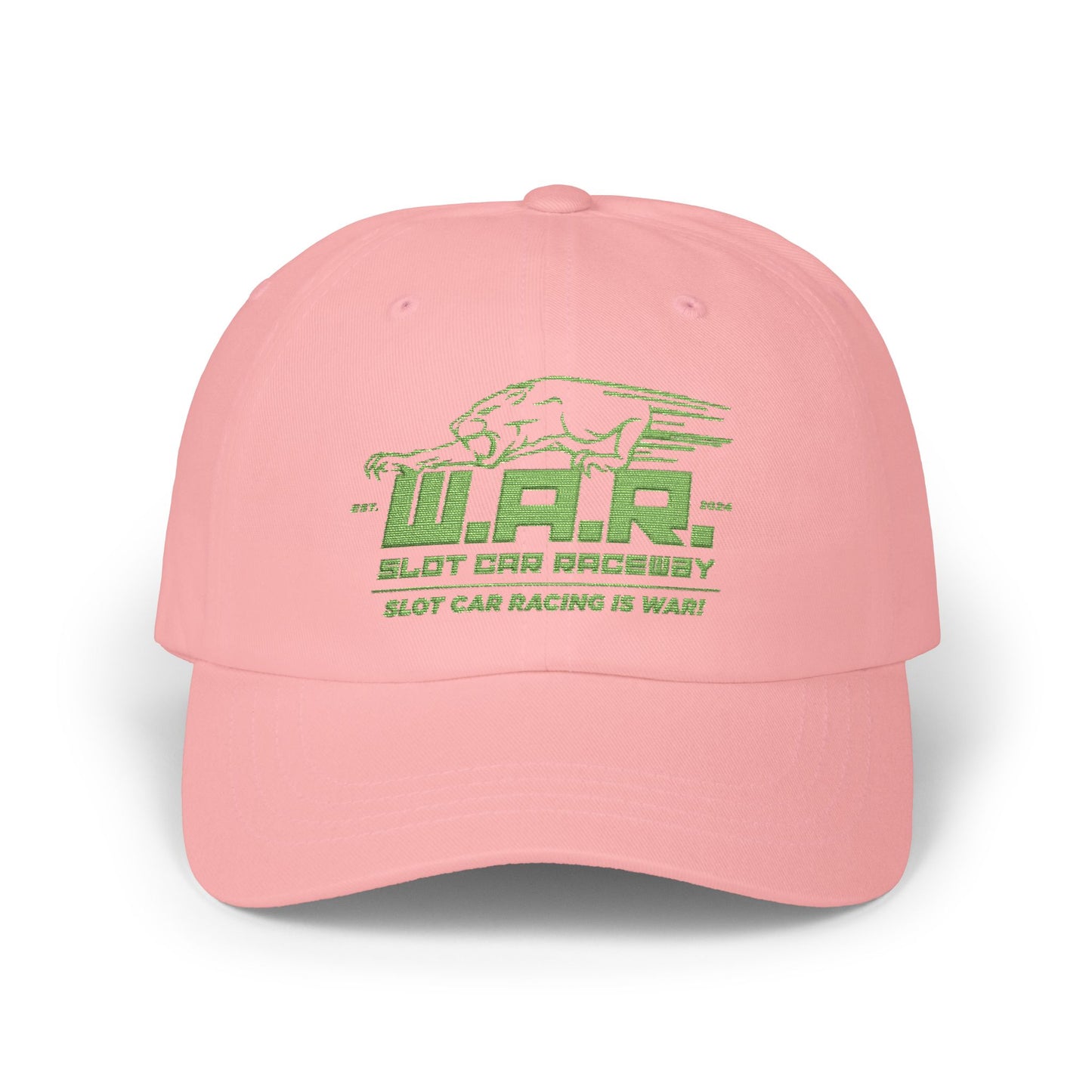W.A.R. - Hat Cap with Embroidered Logo