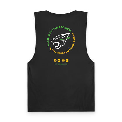 W.A.R. - Lightweight Cotton Sleeveless Club Racer Tank Top