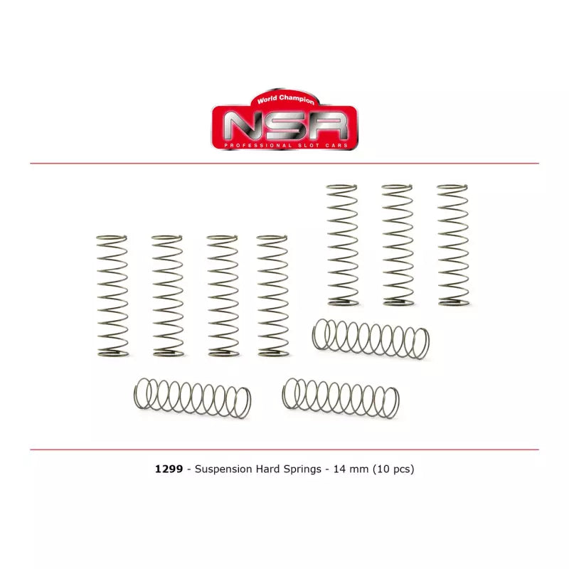 NSR 1299 - Hard Suspension Springs (14 mm)