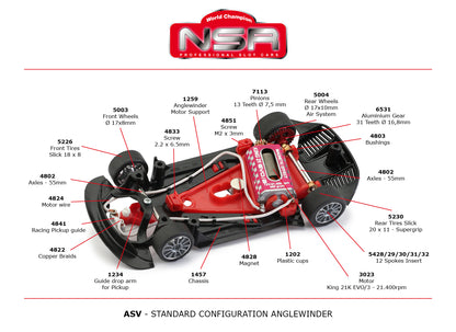 NSR 0501AW - Aston Martin Vantage GT3 - Gulf #98 - '14 Le Mans GTE Pro
