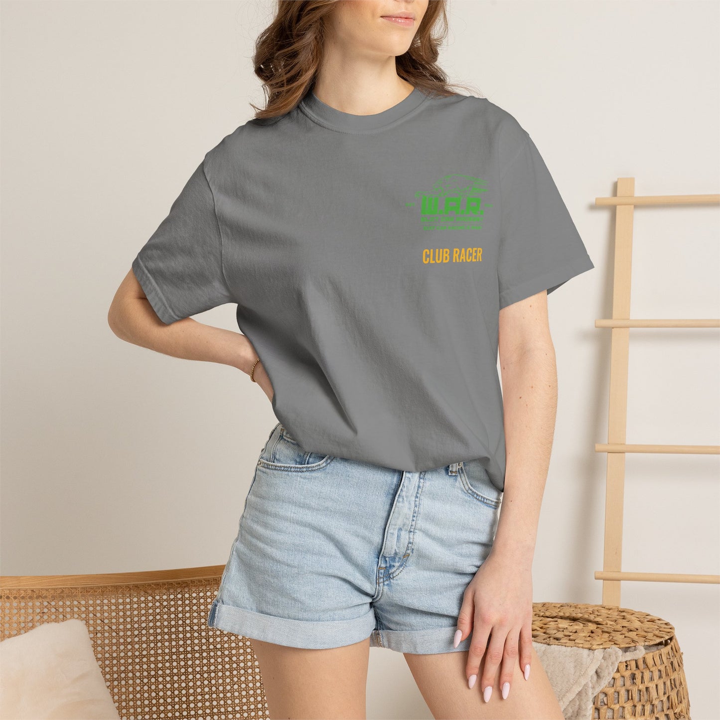 W.A.R. - Club Racer Heavyweight Cotton T-Shirt