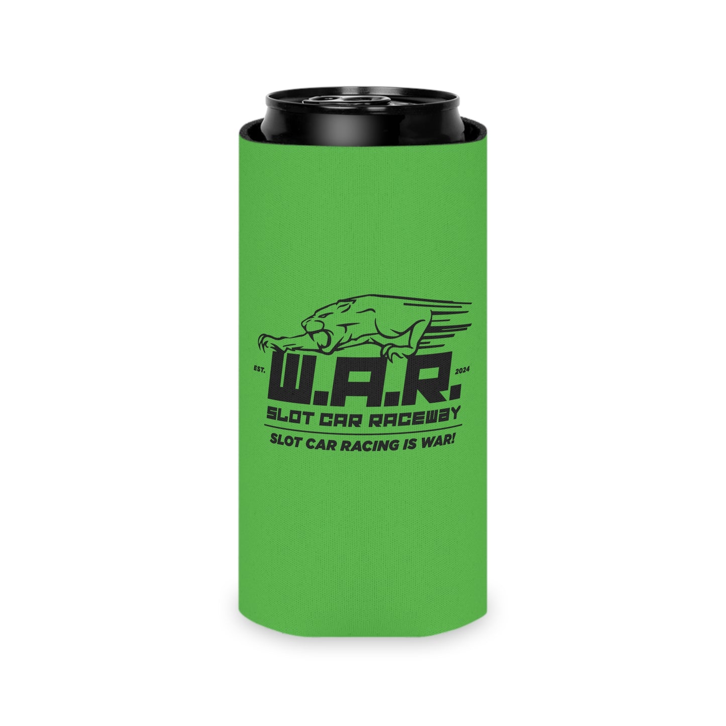 W.A.R. - Can Cooler Stubby Holder - W.A.R. Green