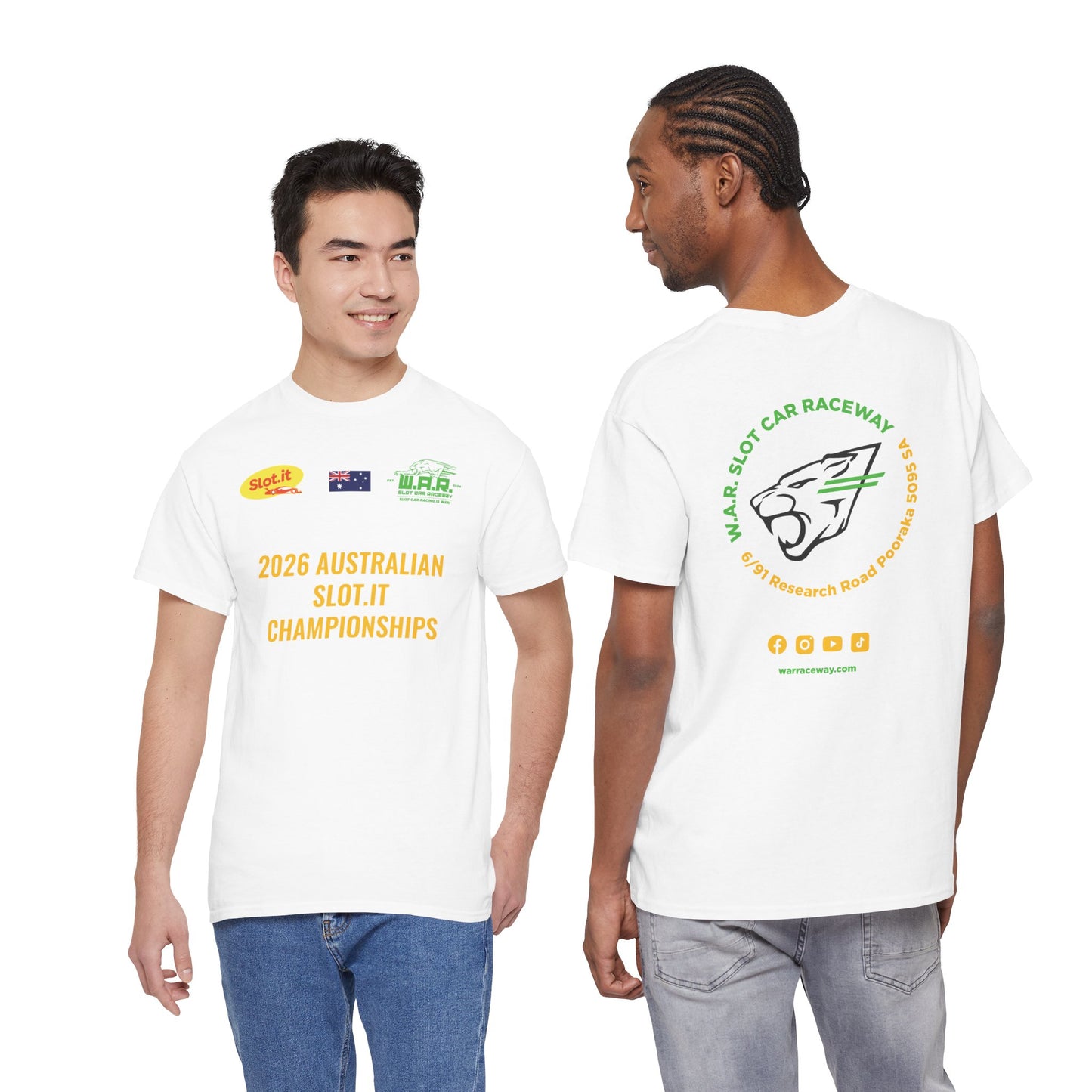 W.A.R. - 2026 Australian Slot.it Championships T-Shirt
