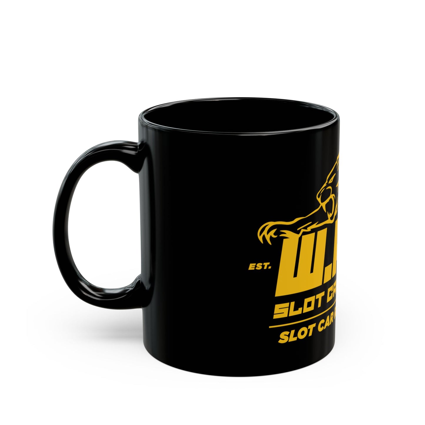 W.A.R. - "Slot Car Racing is WAR" Logo Ceramic Mug