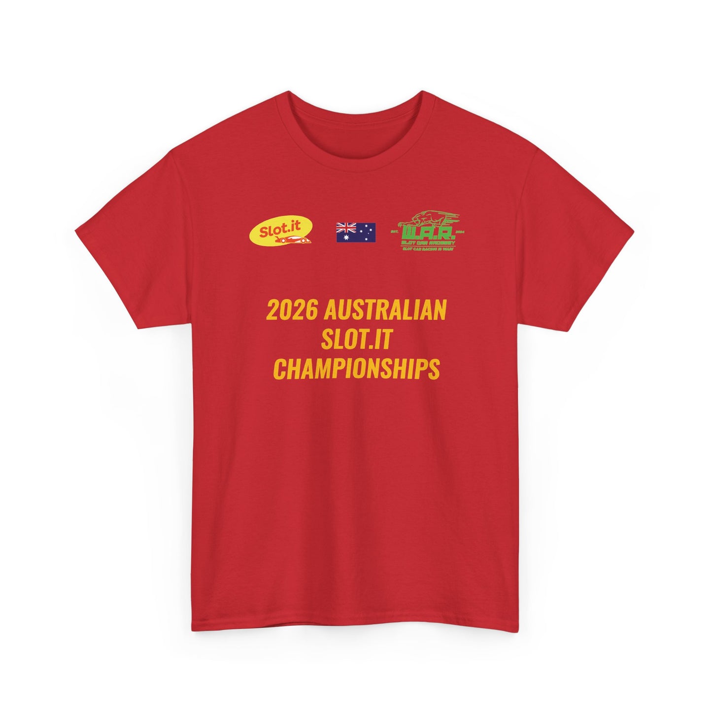 W.A.R. - 2026 Australian Slot.it Championships T-Shirt