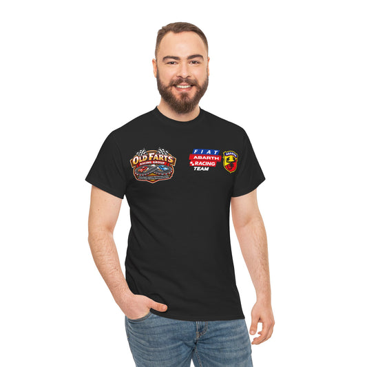 W.A.R. - "Fiat Abarth Racing Team" (F.A.R.T.) Logo - Medium-weight Cotton T‑Shirt