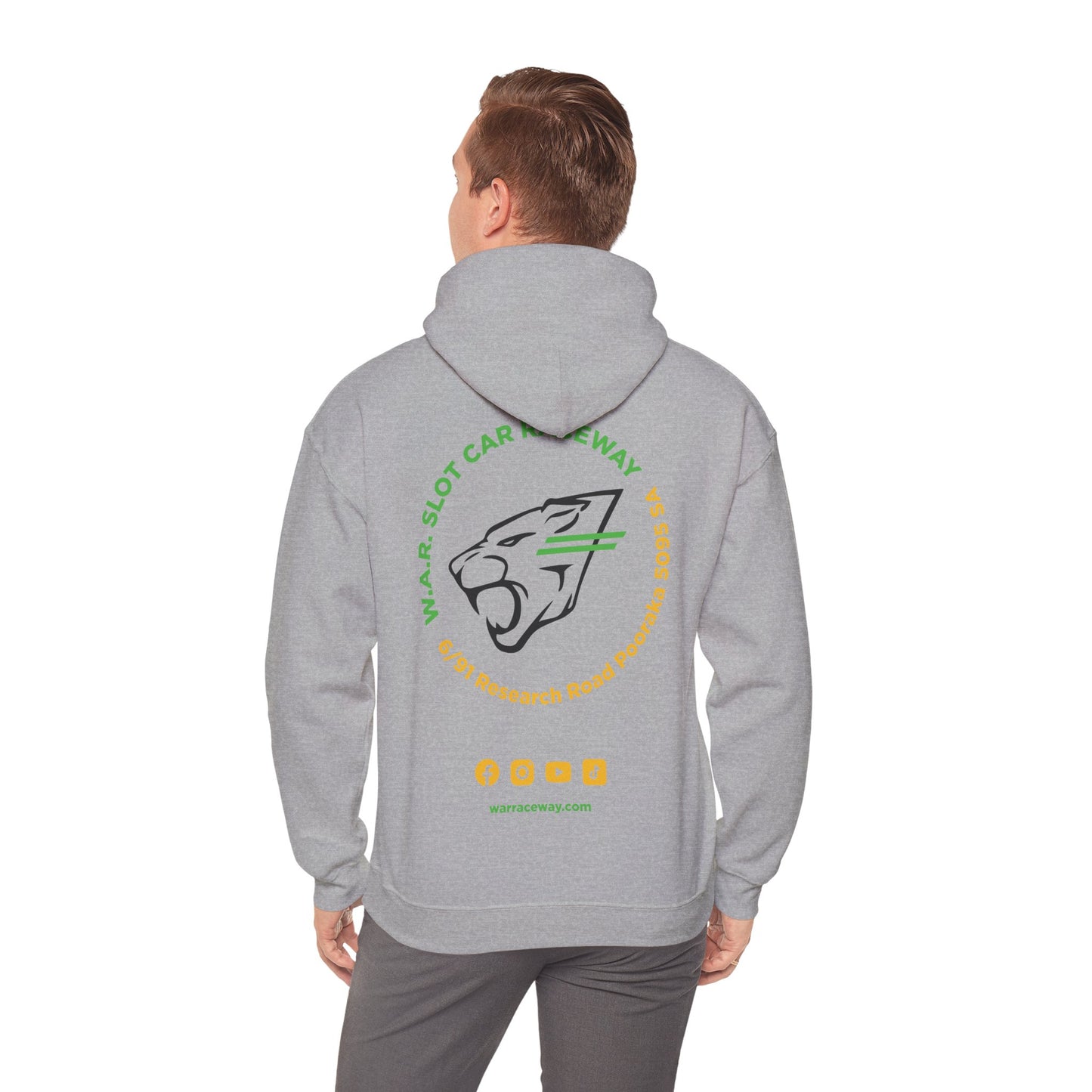 W.A.R. - Midweight Comfy Cotton/Polyester Club Racer Jumper