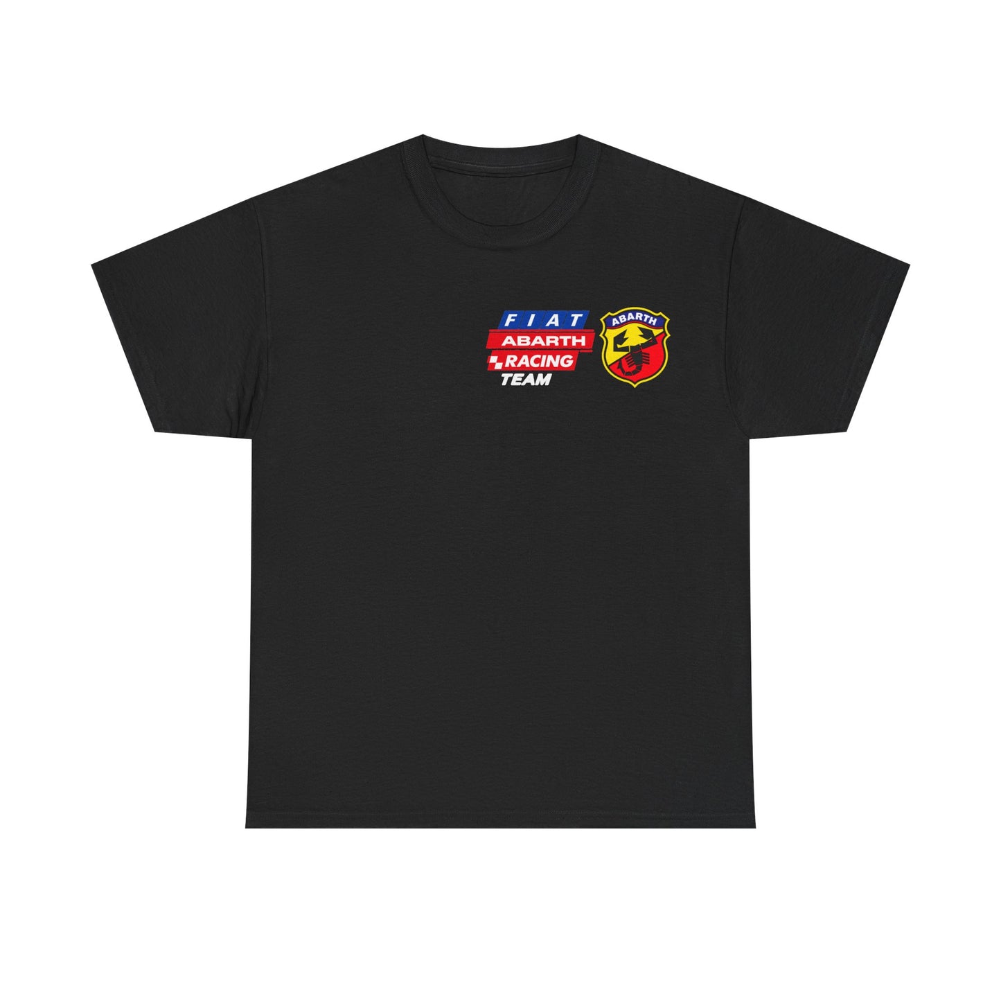 W.A.R. - "Fiat Abarth Racing Team" (F.A.R.T.) Logo - Medium-weight Cotton T‑Shirt
