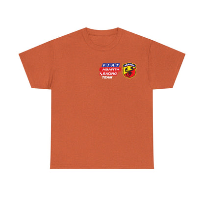 W.A.R. - "Fiat Abarth Racing Team" (F.A.R.T.) Logo - Medium-weight Cotton T‑Shirt