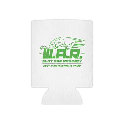W.A.R. - Can Cooler Stubby Holder - White
