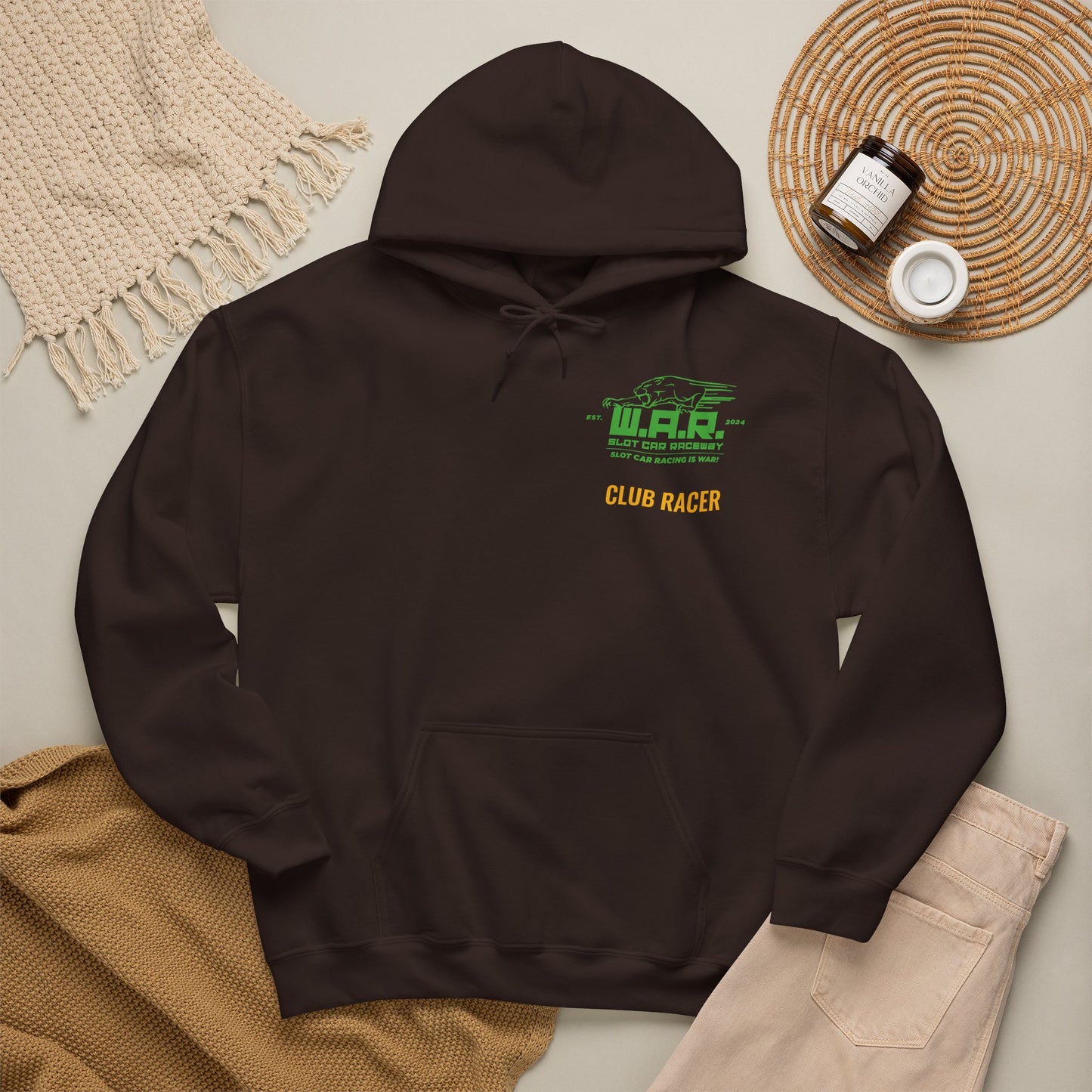 W.A.R. - Midweight Comfy Cotton/Polyester Club Racer Jumper
