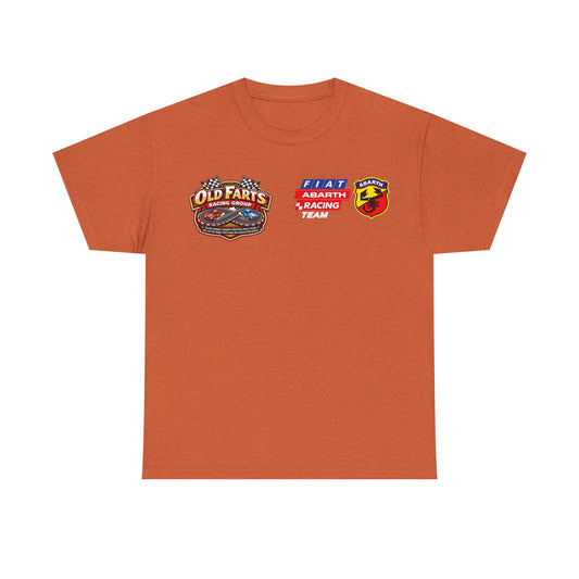 W.A.R. - "Fiat Abarth Racing Team" (F.A.R.T.) Logo - Medium-weight Cotton T‑Shirt