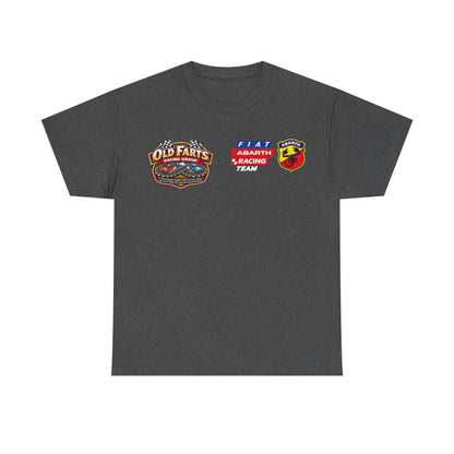 W.A.R. - "Fiat Abarth Racing Team" (F.A.R.T.) Logo - Medium-weight Cotton T‑Shirt