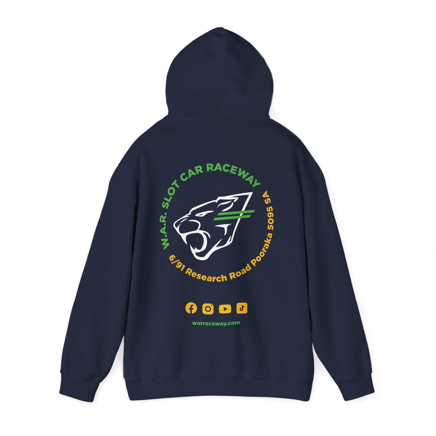 W.A.R. - Midweight Comfy Cotton/Polyester Club Racer Jumper