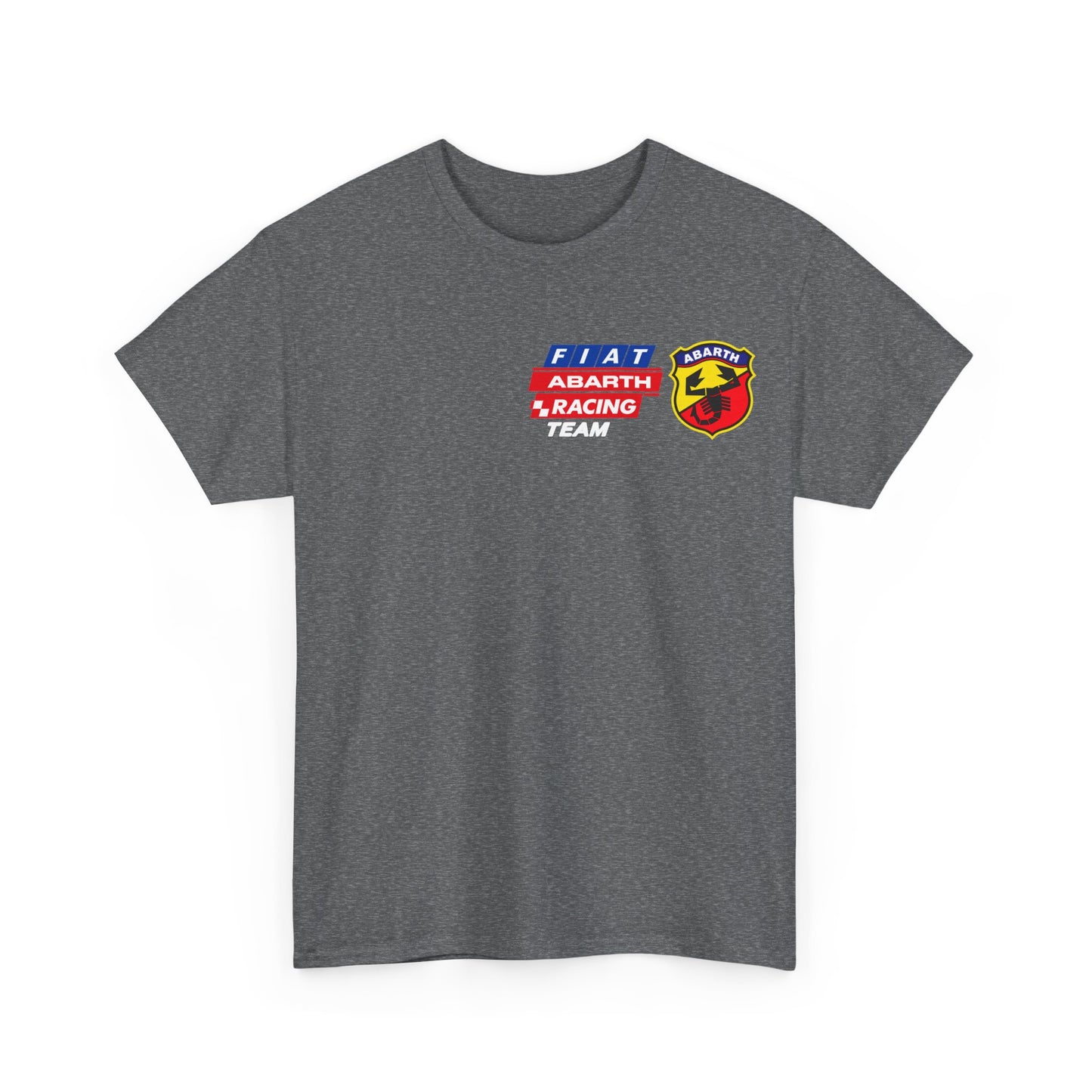 W.A.R. - "Fiat Abarth Racing Team" (F.A.R.T.) Logo - Medium-weight Cotton T‑Shirt