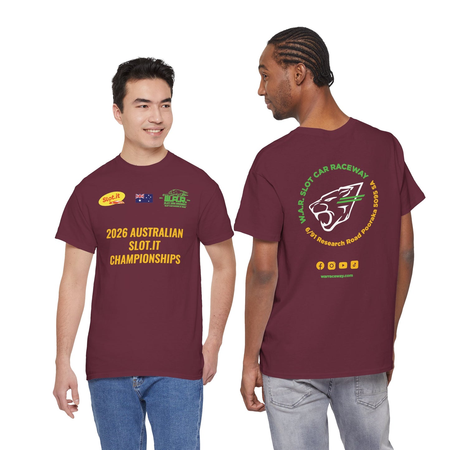 W.A.R. - 2026 Australian Slot.it Championships T-Shirt