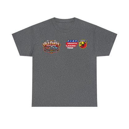 W.A.R. - "Fiat Abarth Racing Team" (F.A.R.T.) Logo - Medium-weight Cotton T‑Shirt