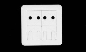 Plafit 1704S05 - Plastic Chassis Spacer Set front 0.5mm