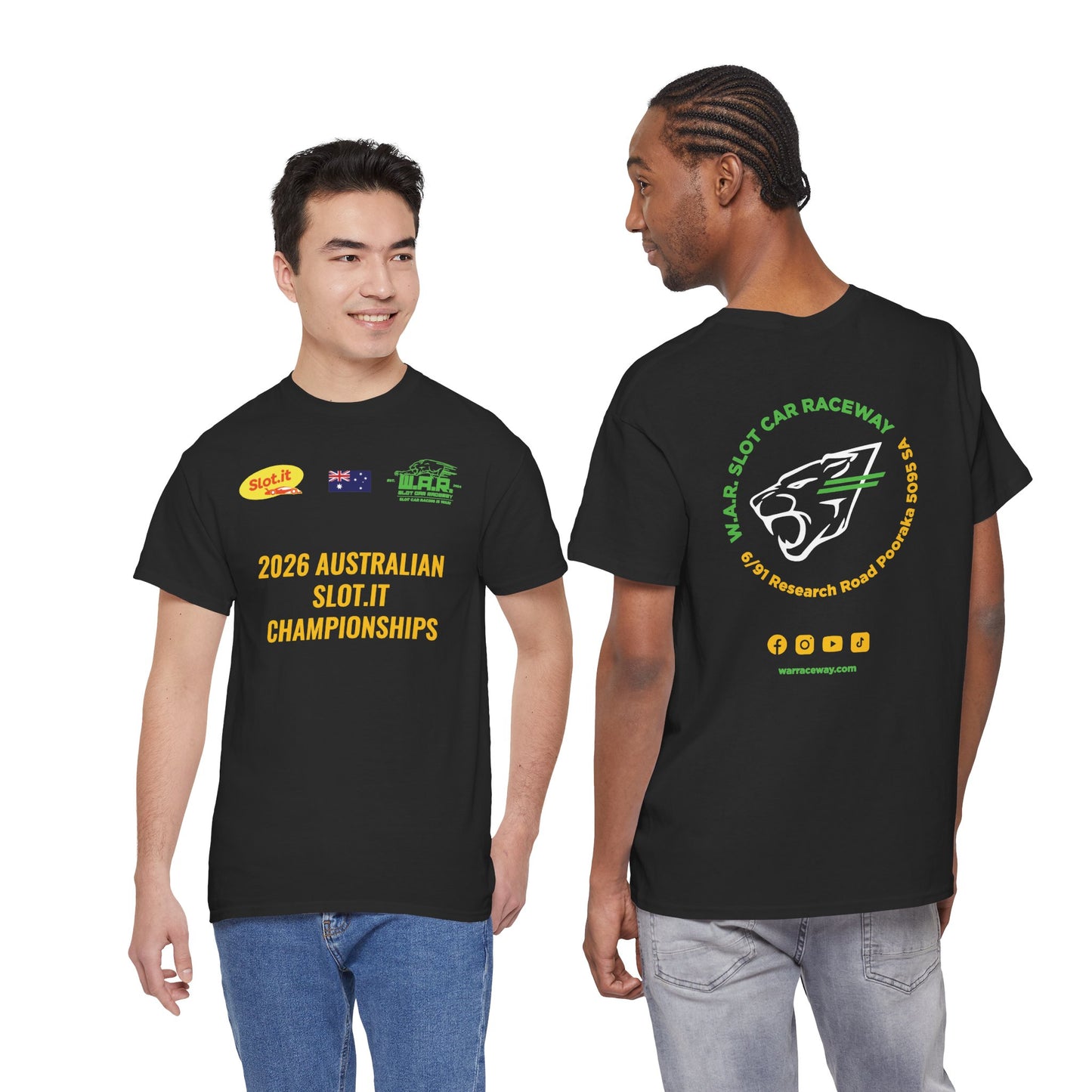 W.A.R. - 2026 Australian Slot.it Championships T-Shirt