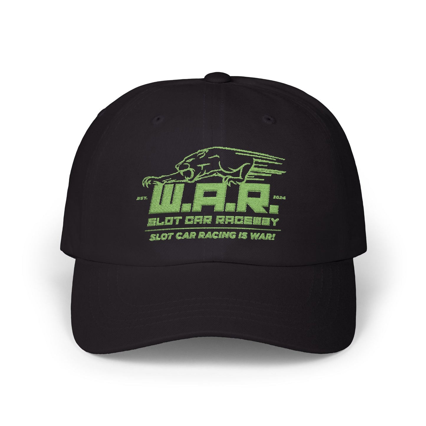 W.A.R. - Hat Cap with Embroidered Logo