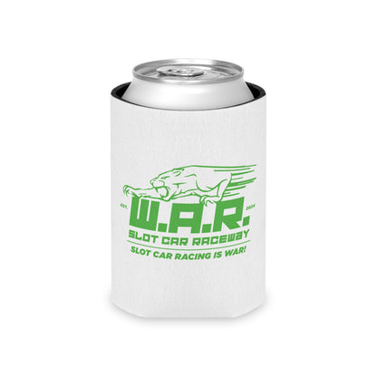 W.A.R. - Can Cooler Stubby Holder - White
