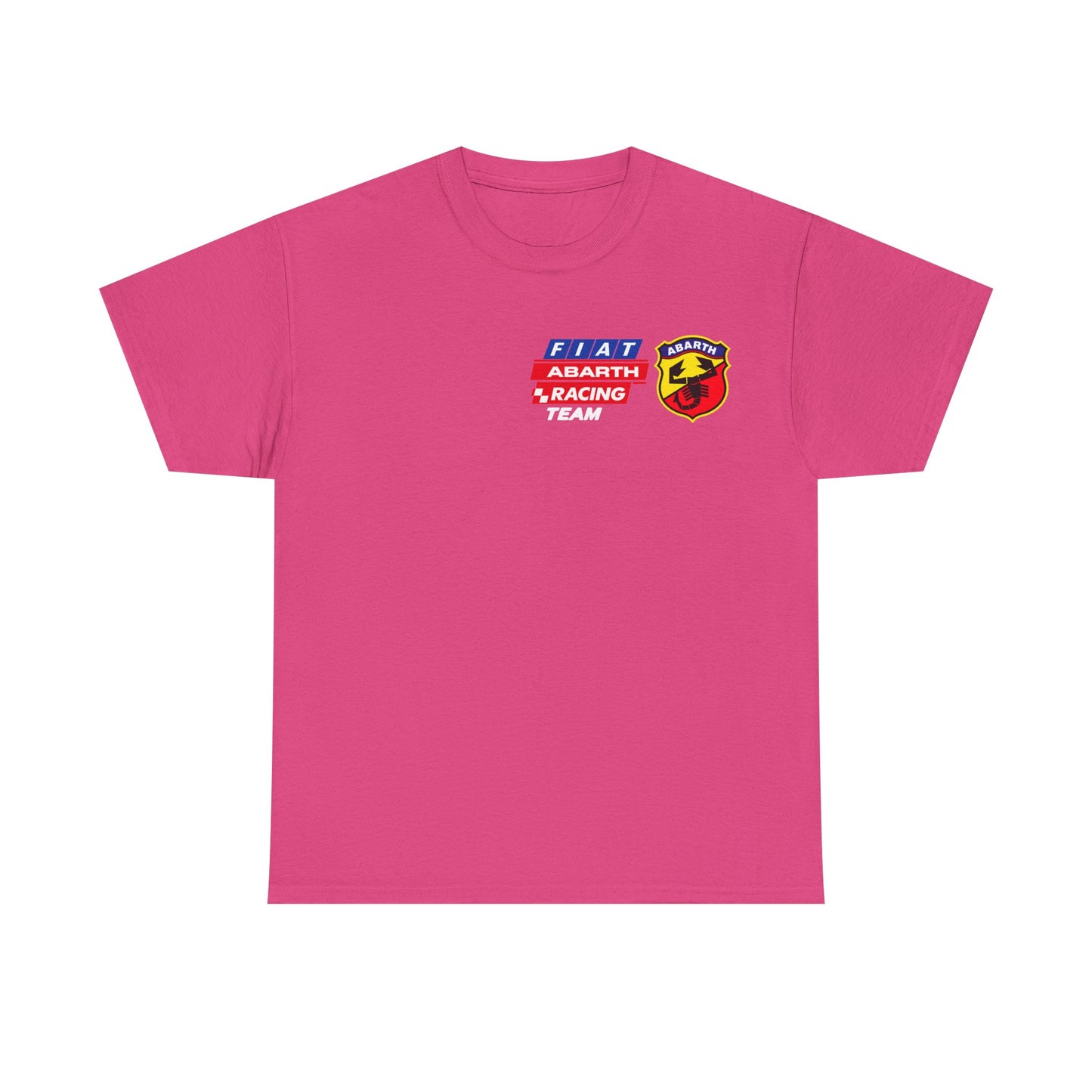 W.A.R. - "Fiat Abarth Racing Team" (F.A.R.T.) Logo - Medium-weight Cotton T‑Shirt