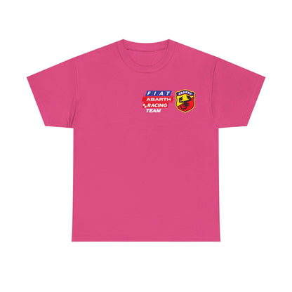W.A.R. - "Fiat Abarth Racing Team" (F.A.R.T.) Logo - Medium-weight Cotton T‑Shirt