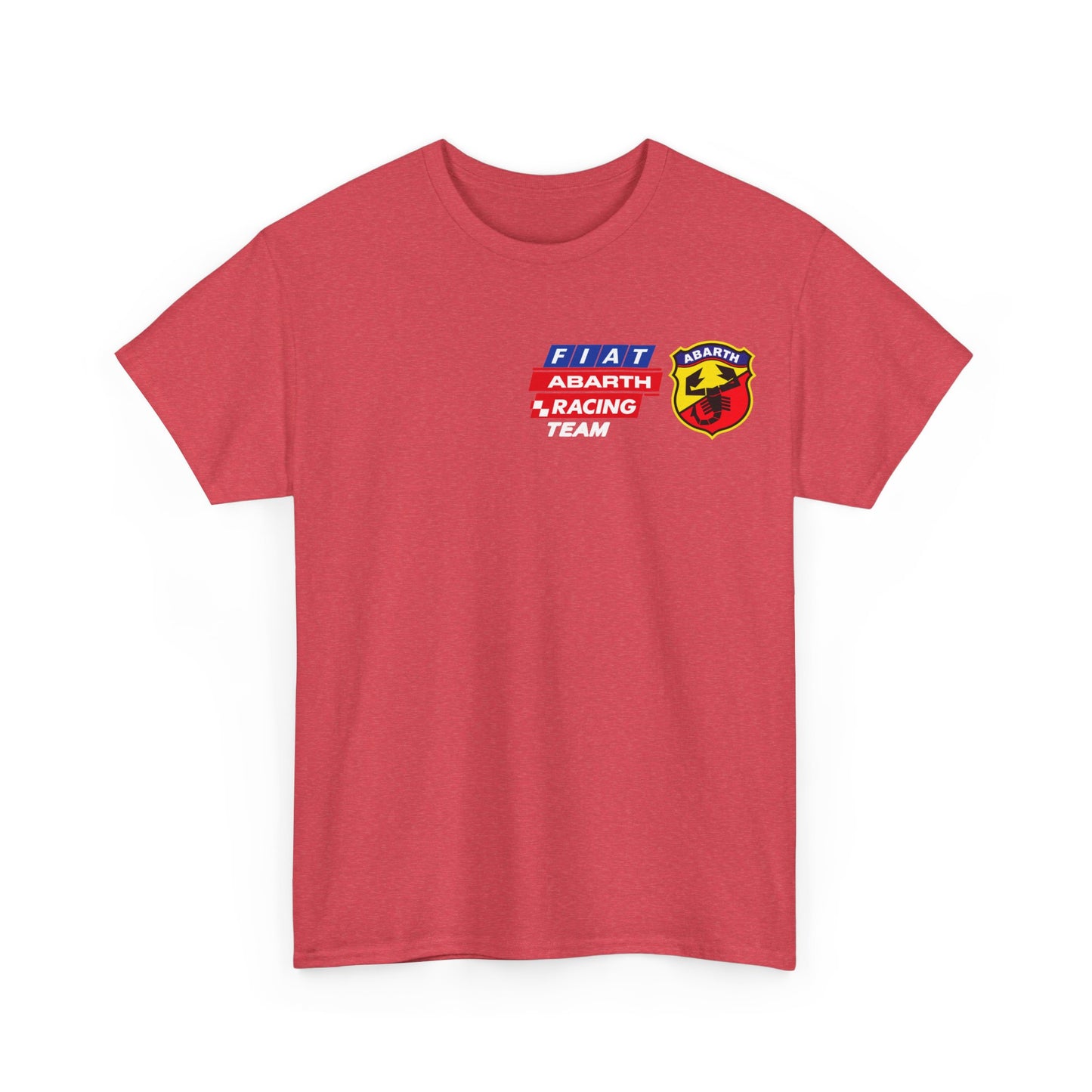 W.A.R. - "Fiat Abarth Racing Team" (F.A.R.T.) Logo - Medium-weight Cotton T‑Shirt