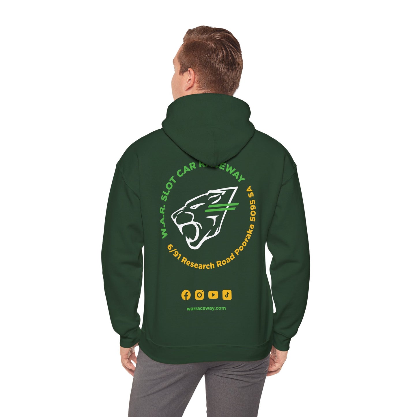 W.A.R. - Midweight Comfy Cotton/Polyester Club Racer Jumper