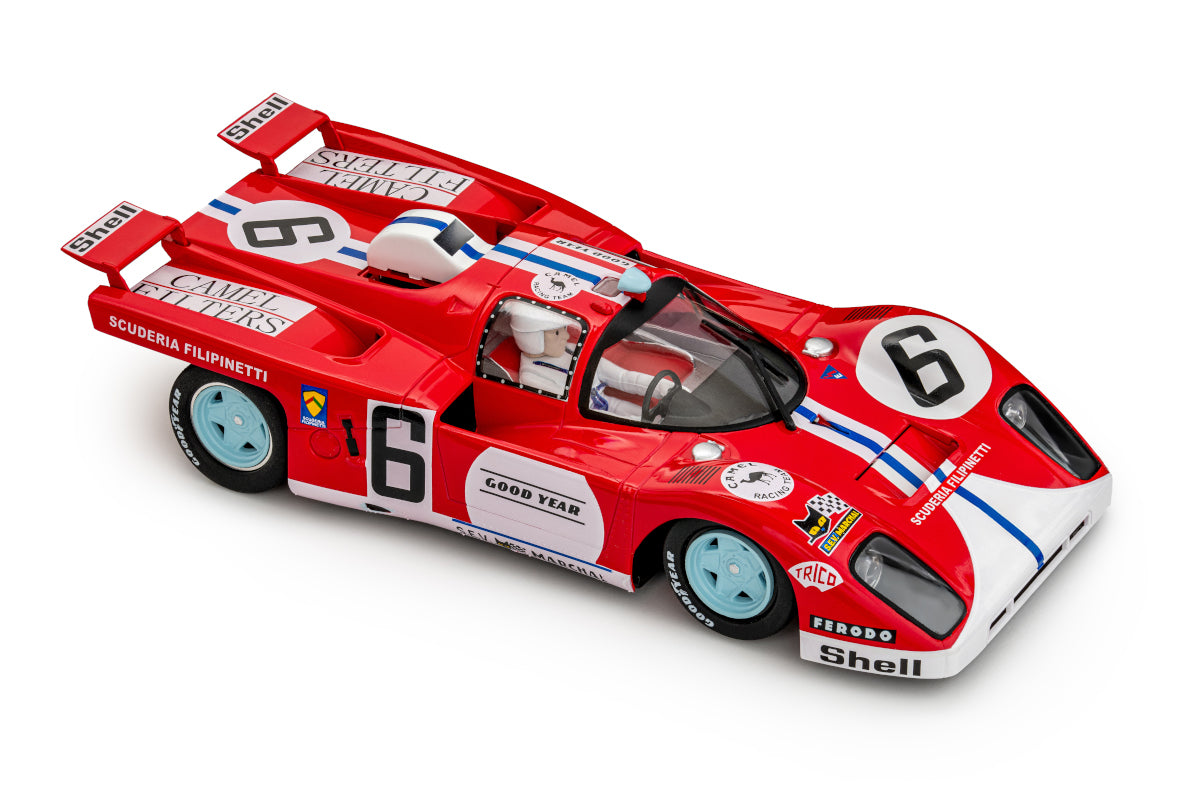 Slot.it CA51D - Ferrari 512M - 24hr Le Mans 1971 #6 Camel Filter
