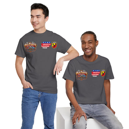 W.A.R. - "Fiat Abarth Racing Team" (F.A.R.T.) Logo - Medium-weight Cotton T‑Shirt