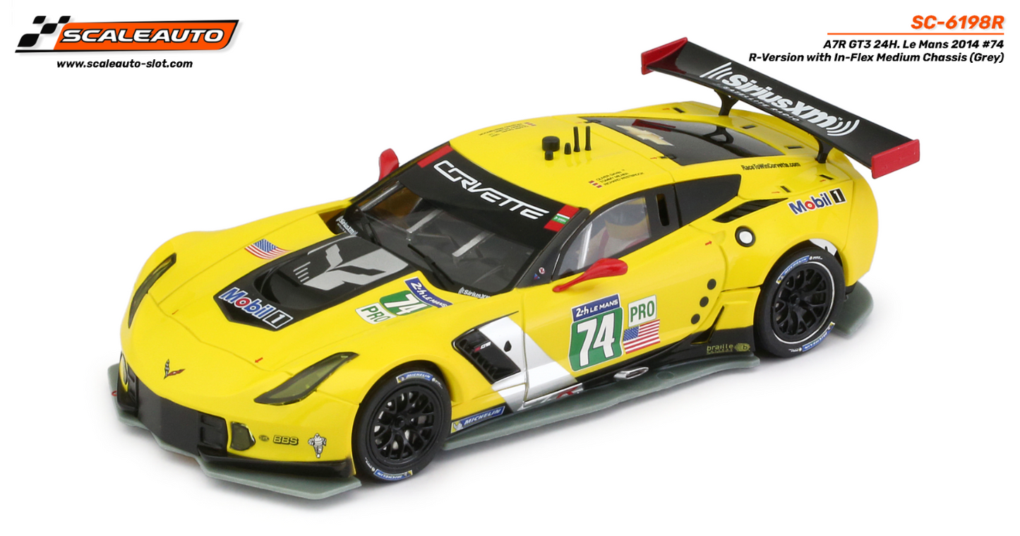 Scaleauto SC-6198RS Corvette C7R GT3 #74 Le Mans 2014 RS Version