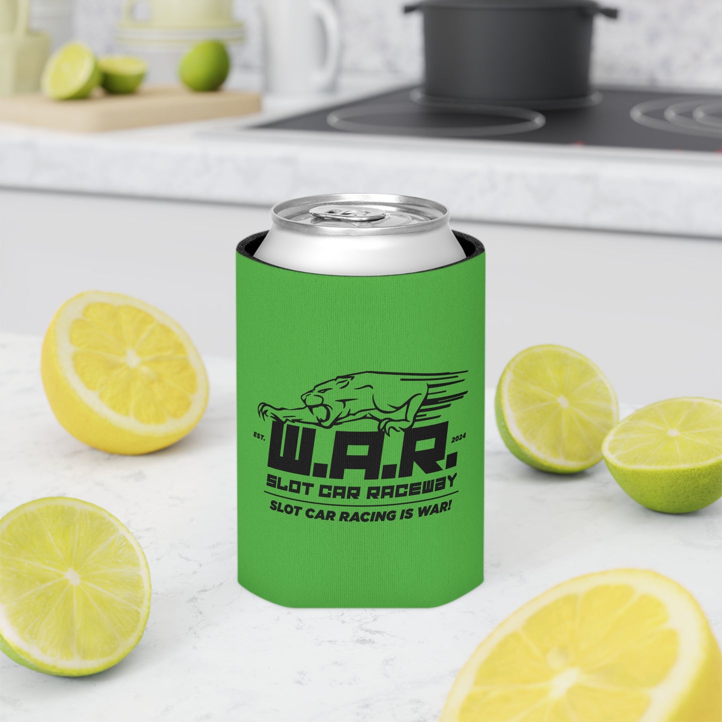 W.A.R. - Can Cooler Stubby Holder - W.A.R. Green