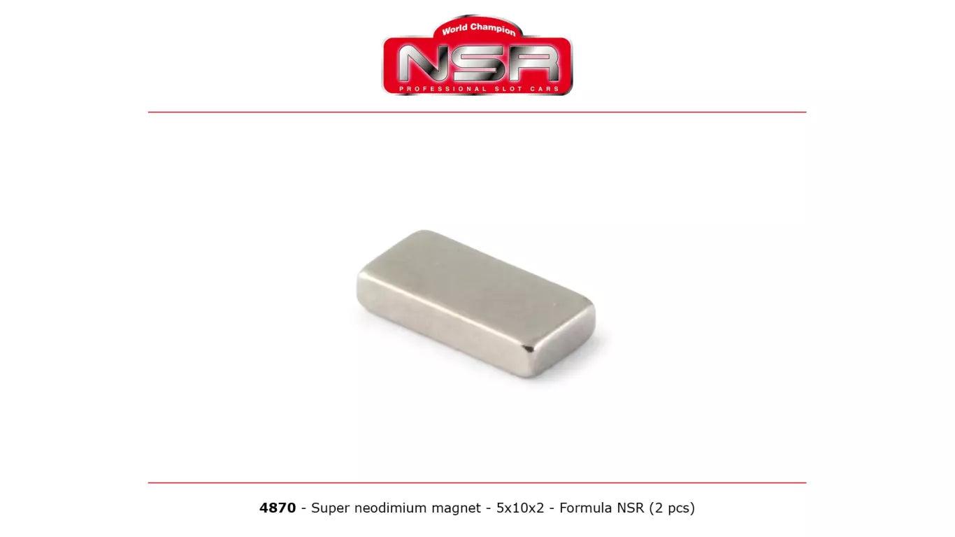 NSR 4870 - Super Neodymium Magnet 5x10x2mm