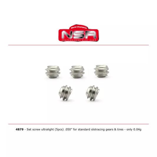 NSR 4879 - Ultra Light Screw set .05