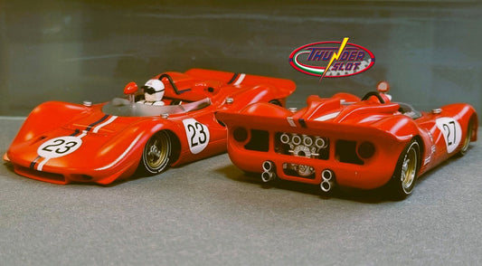 Thunderslot CA00601S/W Ferrari 350 Can-Am #23 Chris Amon Riverside 1967