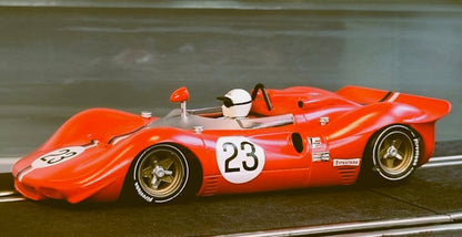Thunderslot CA00601S/W Ferrari 350 Can-Am #23 Chris Amon Riverside 1967