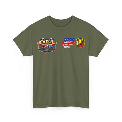 W.A.R. - "Fiat Abarth Racing Team" (F.A.R.T.) Logo - Medium-weight Cotton T‑Shirt