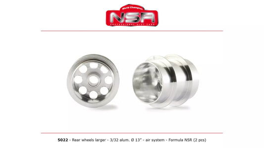 NSR 5022 - Rear 13x13mm - Ultralight (Formula 86/89) - Air System