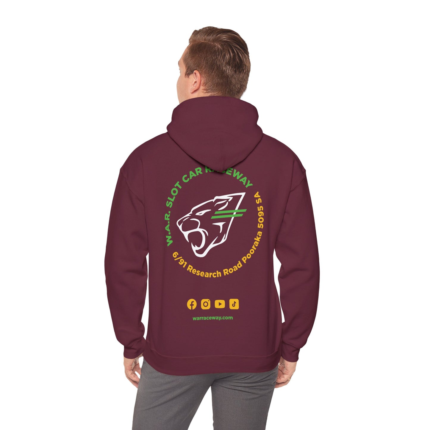 W.A.R. - Midweight Comfy Cotton/Polyester Club Racer Jumper